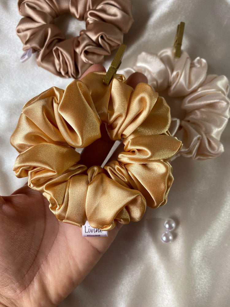 Scrunchies de Satin