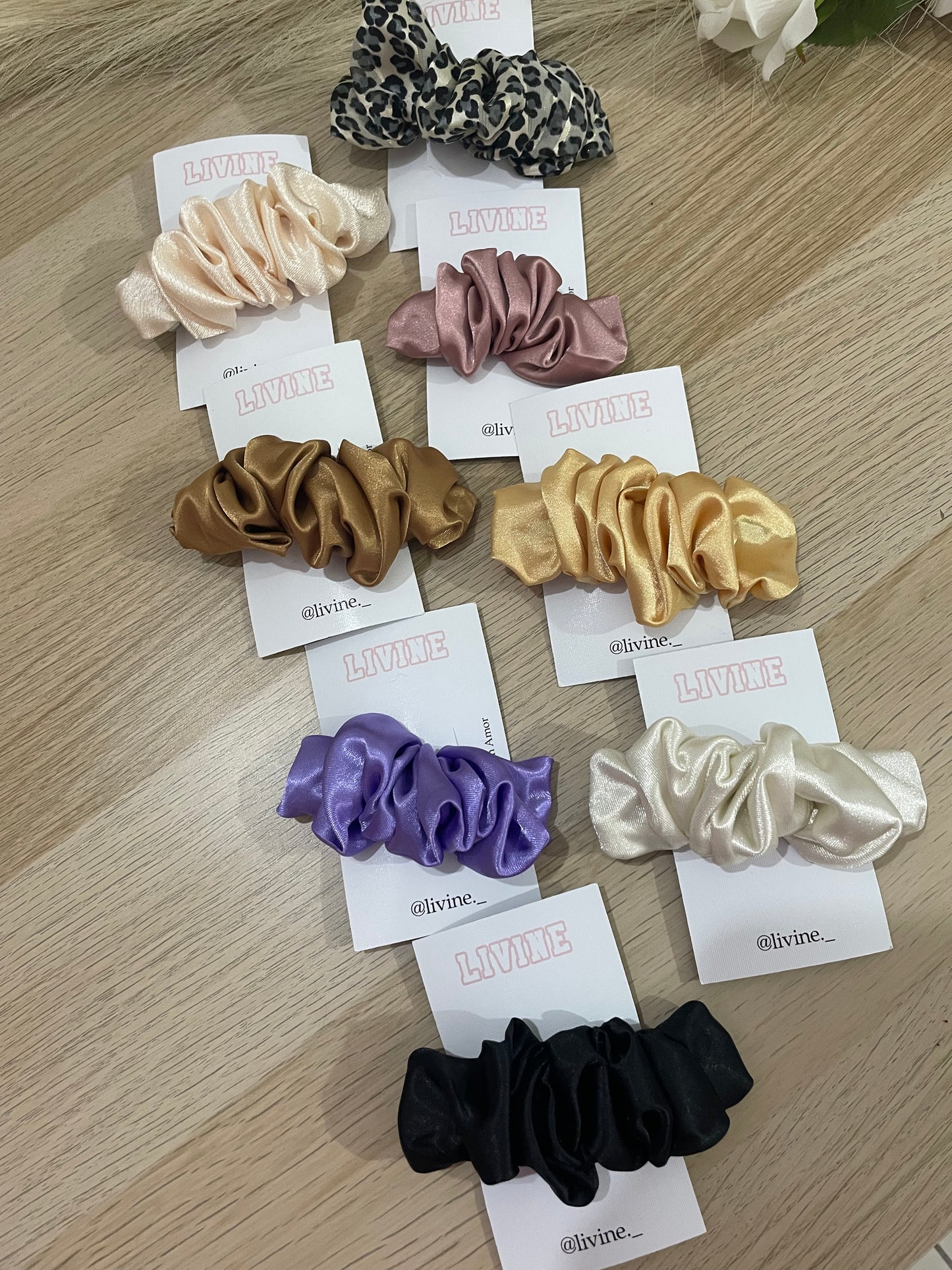 Broches de Scrunchies