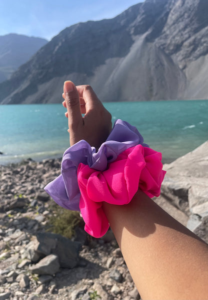 Scrunchies de Gasa