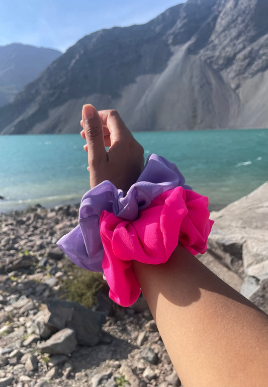 Scrunchies de Gasa